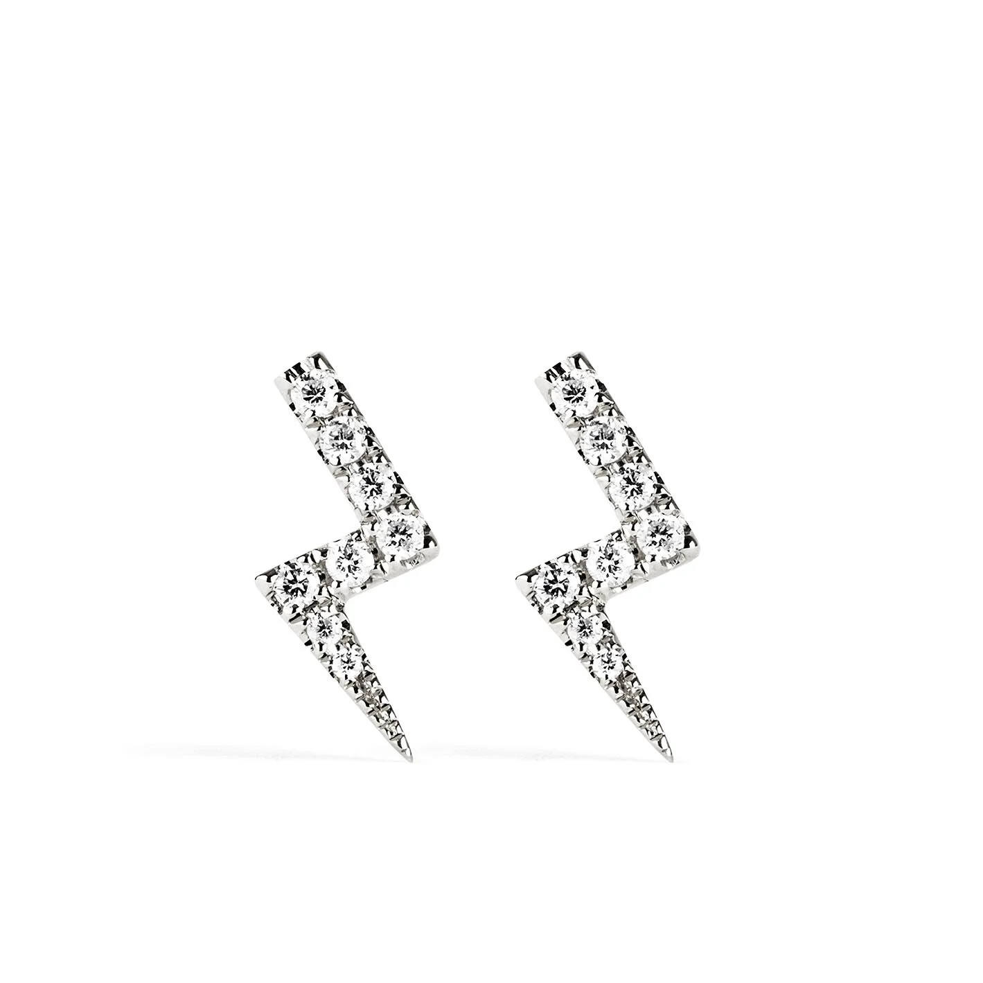 Diamond Lightning Bolt Earrings Sara Hartley